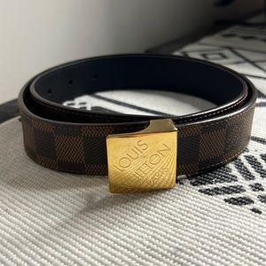 Louis Vuitton Damiere Ebene Belt